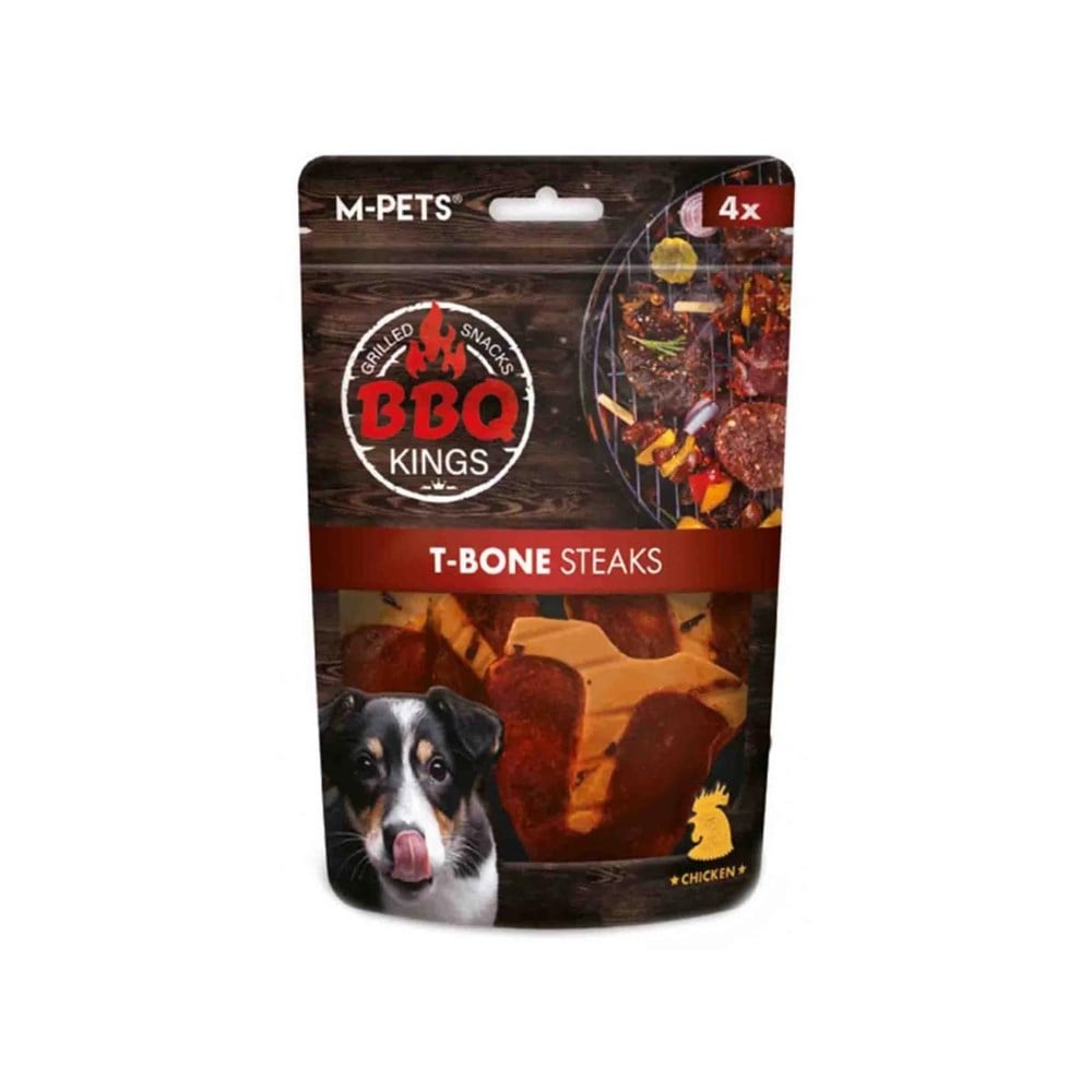 M-Pets BBQ Kings T-Bone Steaks Tavuklu Köpek Ödül Maması 105gr