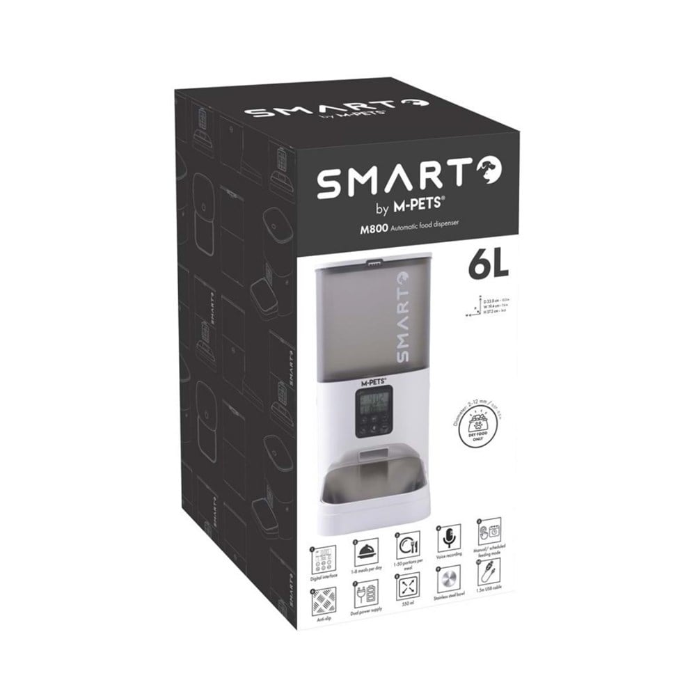 M-Pets M-PETS SMARTO M800 OTOMATİK MAMA KABI 6L En Ucuz Fiyatları ve Özellikleri