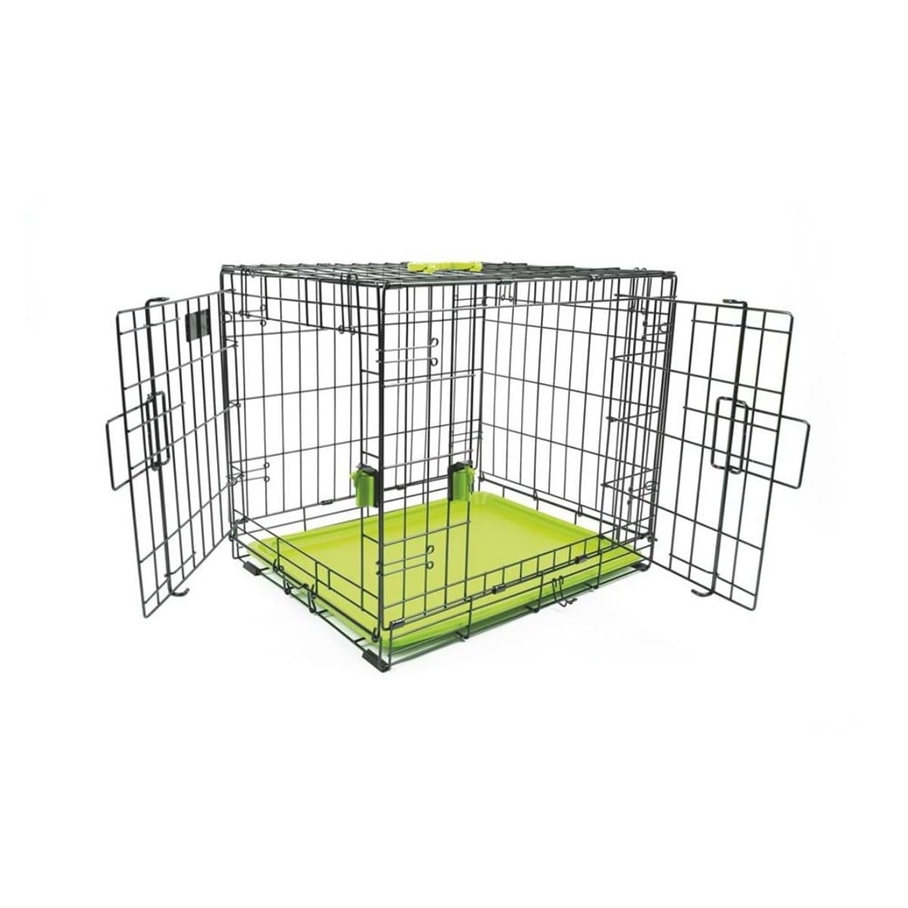 M-Pets M-PETS VOYAGER KÖPEK KAFESİ 2 KAPILI (M) YEŞİL 76X48X53CM En Ucuz Fiyatları ve Özellikleri