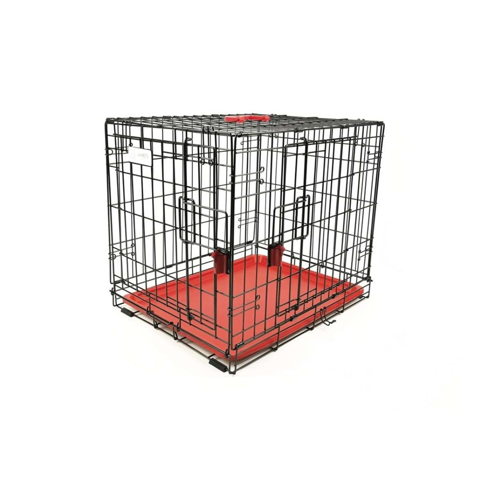 M-Pets M-PETS VOYAGER KÖPEK KAFESİ 2 KAPILI (S) KIRMIZI 61X46X48CM En Ucuz Fiyatları ve Özellikleri