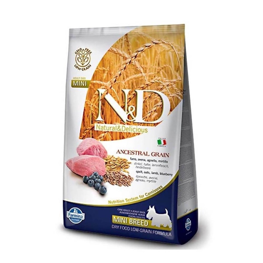 N&D Düşük Tahıllı Kuzulu Küçük Irk Yetişkin Köpek Maması 7 kg