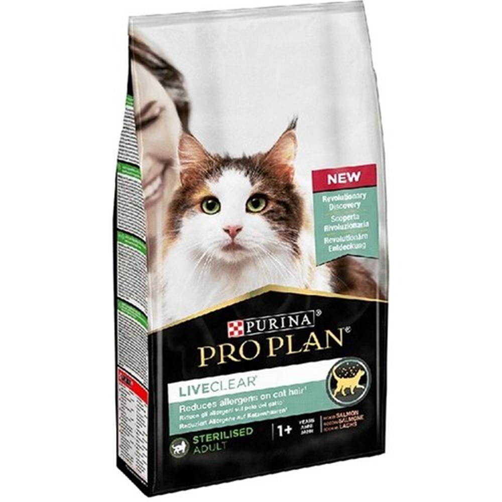 Pro Plan Pro Plan LiveClear Kısırlaştırılmış Kediler için Somonlu Kedi Maması 1,4 Kg En Ucuz Fiyatları ve Özellikleri