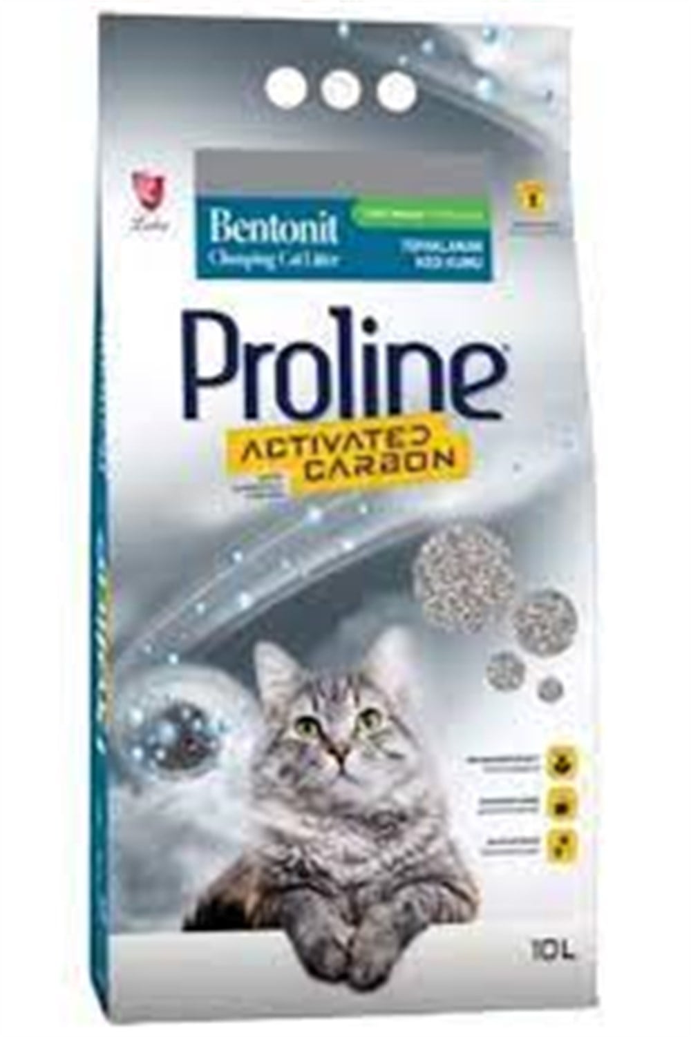 PROLİNE AKTİF KARBON KEDİ KUMU 10 LT