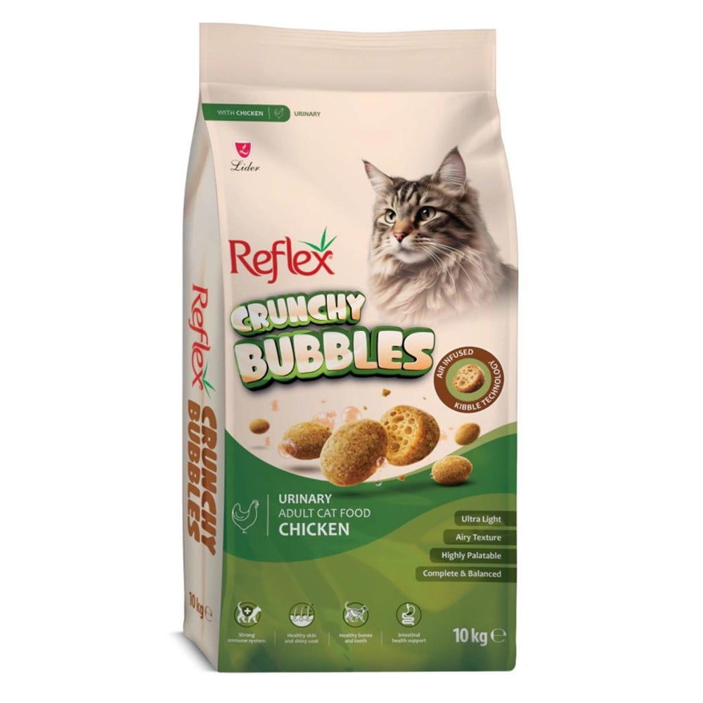 Reflex Reflex Crunchy Bubbles Üriner Sistem Tavuklu Yetişkin Kedi Maması 10kg En Ucuz Fiyatları ve Özellikleri