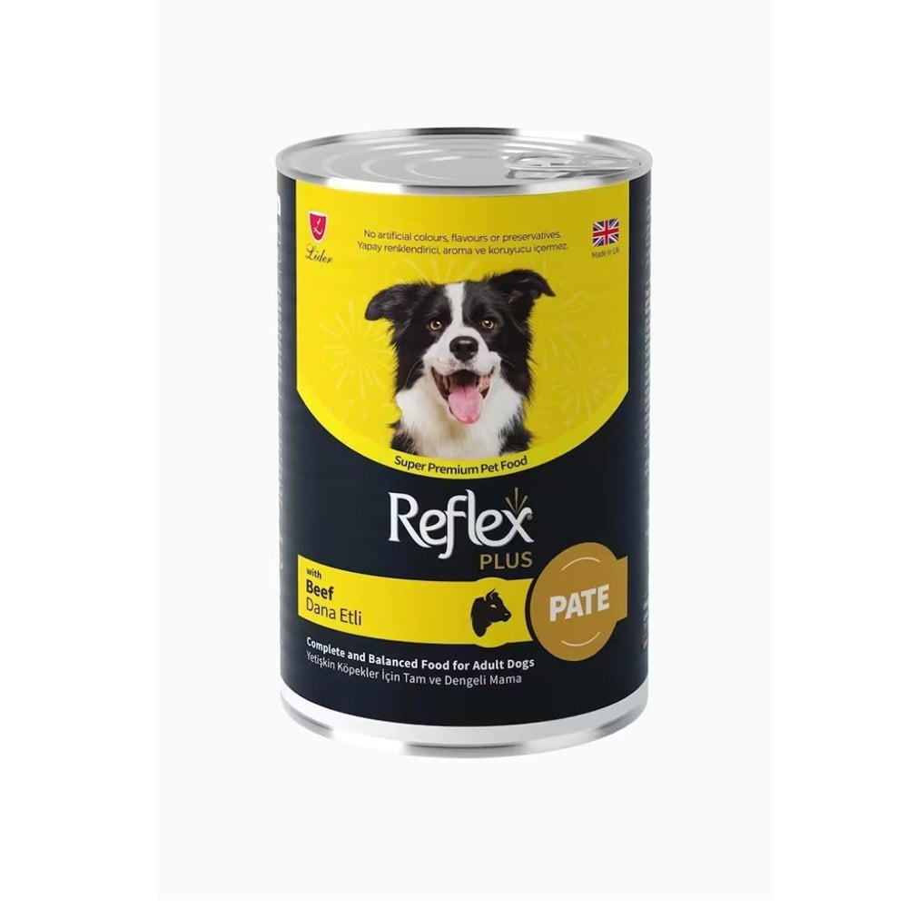 Reflex Reflex Plus Pate İçinde Et Parçacıklı Dana Etli Yetişkin Köpek Maması 400 gr En Ucuz Fiyatları ve Özellikleri