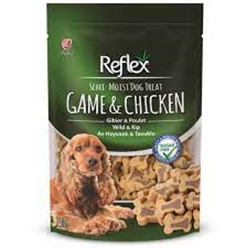Reflex Semi Moist Av Hayvanlı Tavuklu Köpek Ödülü 150 Gr