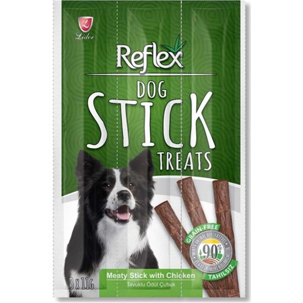 REFLEX TAVUKLU KÖPEK STİCK 3X11 GR