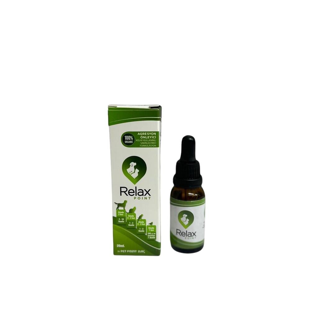RELAX POİNT KEDİ KÖPEK KUŞ PAPAĞAN SAKİNLEŞTİRİCİ DAMLA