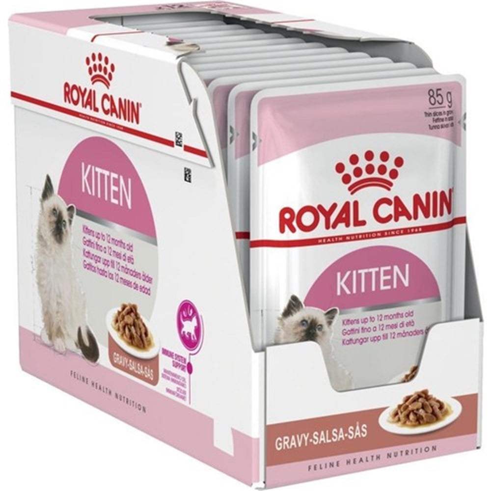 Royal Canin Instinctive Gravy Kitten 85 gr 12'li Yavru Kedi