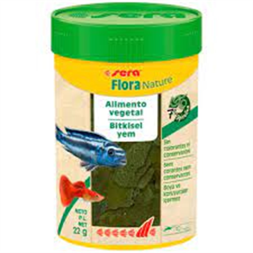 Sera Sera Flora Nature Bitkisel Pul Balık Yemi 100 ml En Ucuz Fiyatları ve Özellikleri