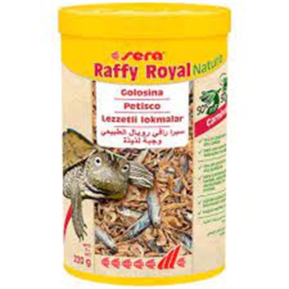 Sera Raffy Royal Nature Kaplumbağa Yemi 1000 ML