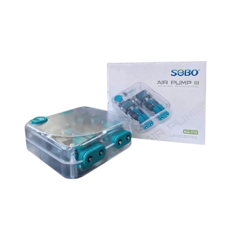Sobo Sobo Dört Çıkışlı Hava Motoru Şeffaf Kasa 12W 4 x 6 Lt/Min En Ucuz Fiyatları ve Özellikleri