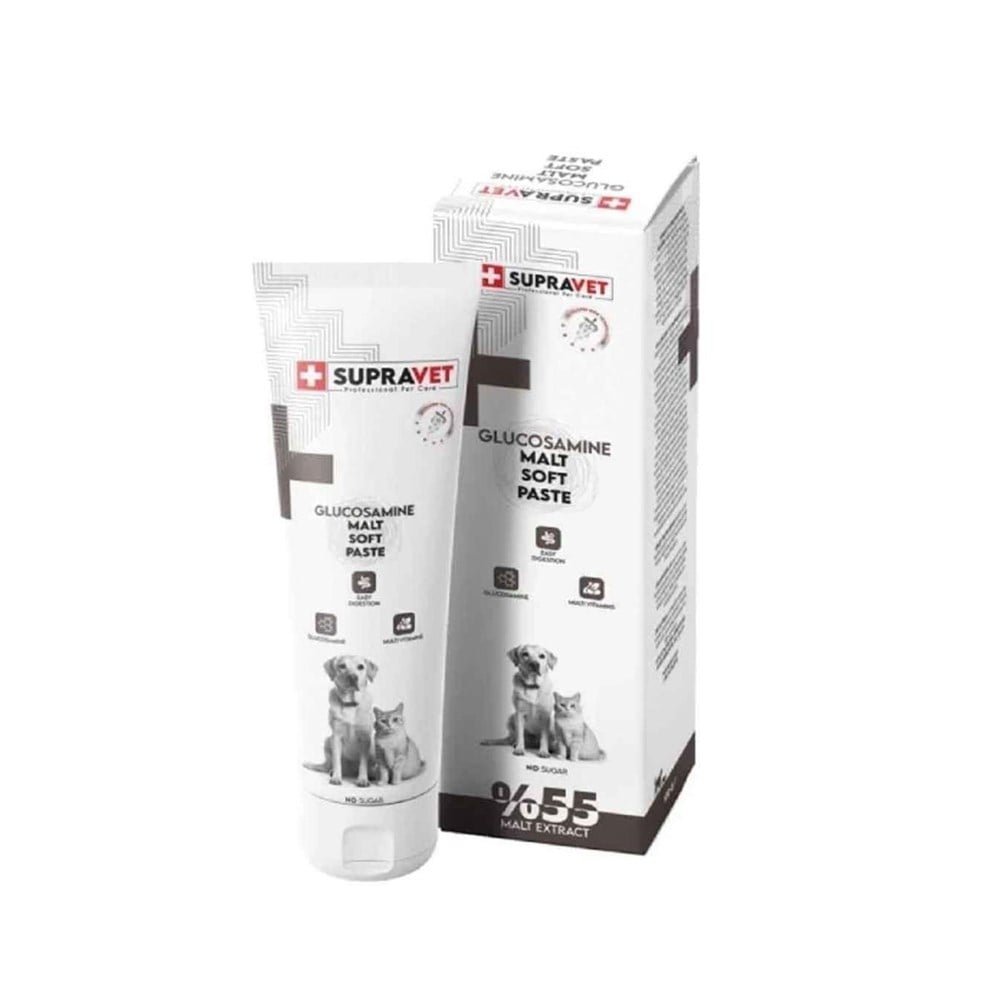 Supravet Supravet Glucosamine Kedi ve Köpek Eklem ve Kas Destekleyici Malt Paste 100 gr En Ucuz Fiyatları ve Özellikleri