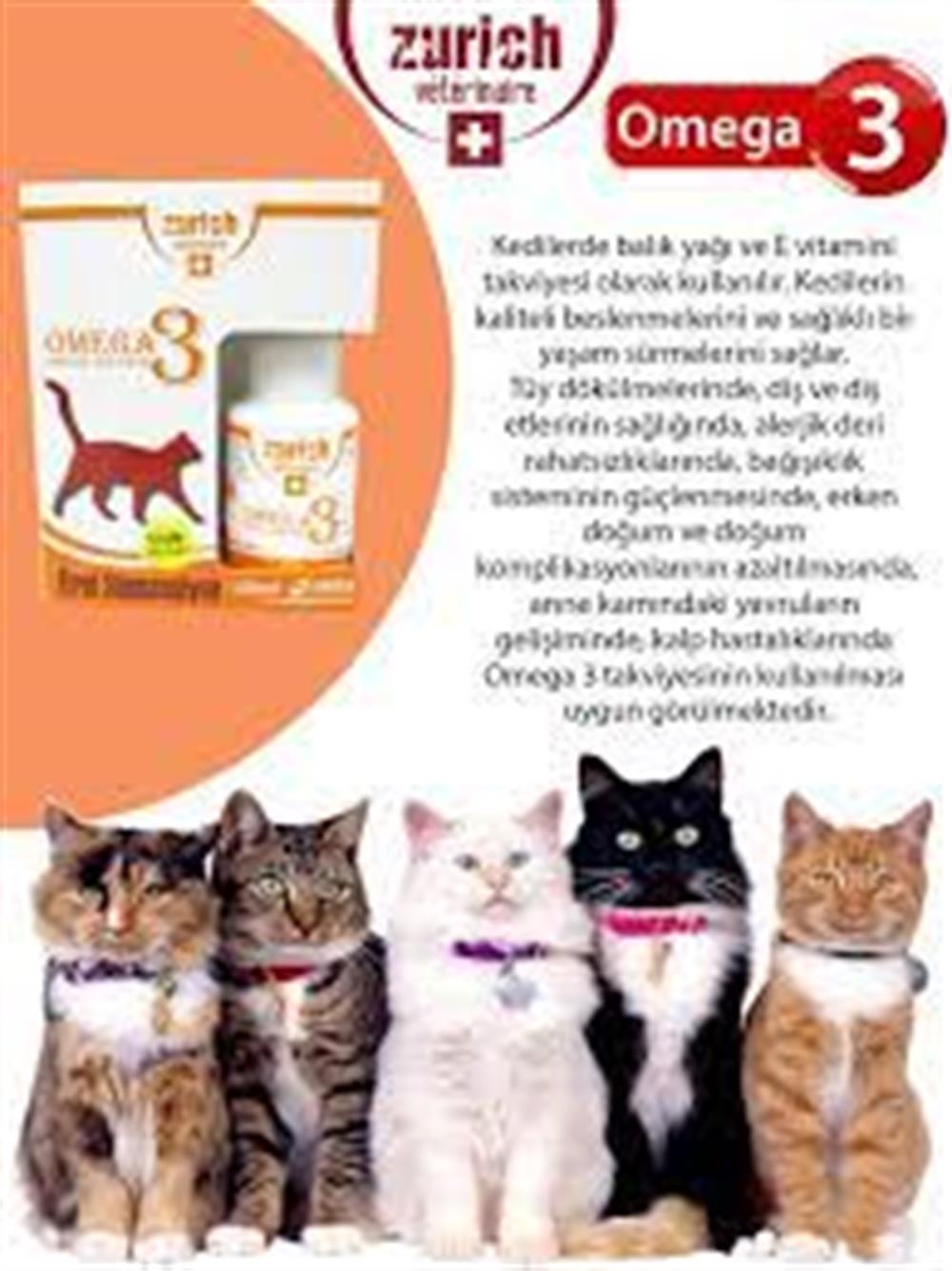 ZURICH KEDİ OMEA 3 100 ML