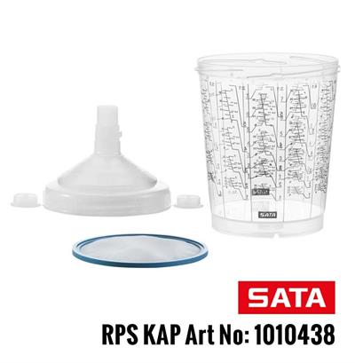 SATA RPS 0.6ltr Kapak ve 125m. Süzgeç Seti - Art No: 1010438