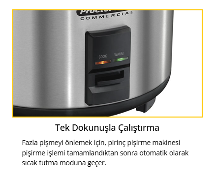 Hamilton Beach Rice 37541c HAMİLTON BEACH RİCE COOKER 14LT