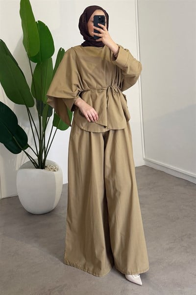 Asimetrik Vual Takım - Olive