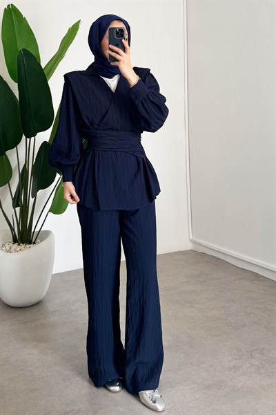 Bağlamalı Takım  - Lacivert