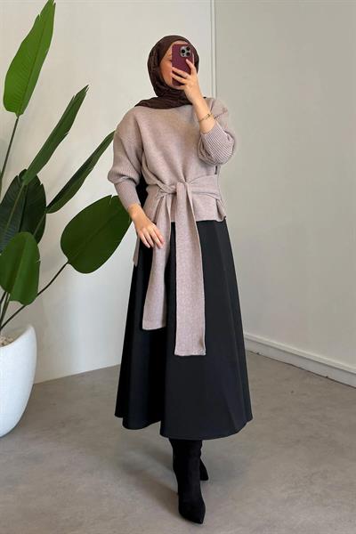 BAGLAMALI TRIKO TUNİK 31-1544 - VİZON