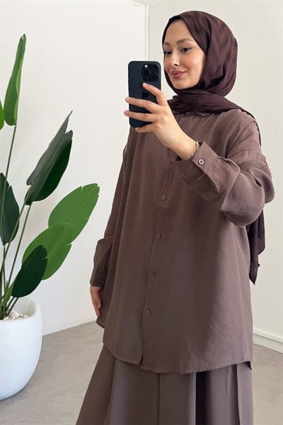 Basıc Modal Takım - Kahverengi