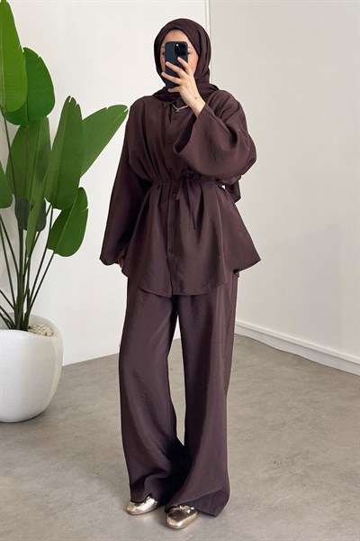 Basıc Modal Takım - Kahverengi