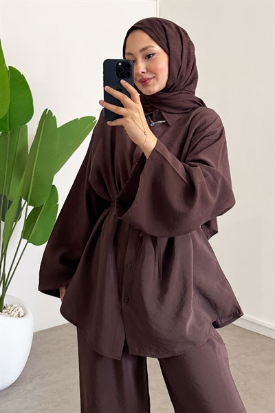 Basıc Modal Takım - Kahverengi