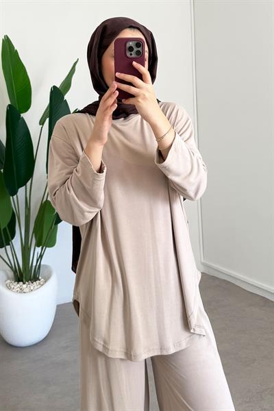 Basıc Süprem Takım - Bej