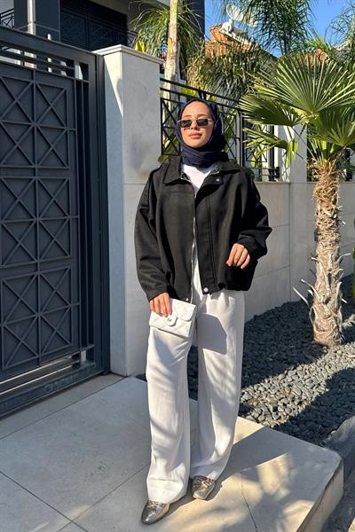 BOMBER CEKET 31-4008 - SİYAH