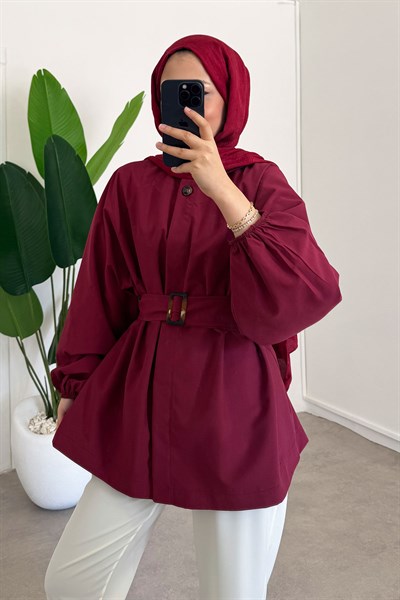 Bomber Trençkot - Bordo