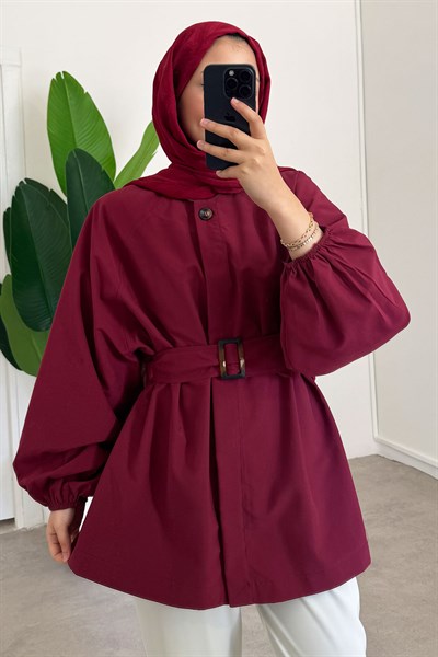 Bomber Trençkot - Bordo