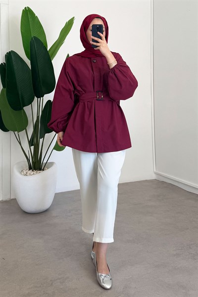 Bomber Trençkot - Bordo