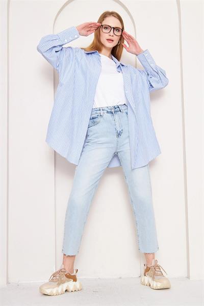 Boyfriend Jean 4-6618 - AÇIK KOT