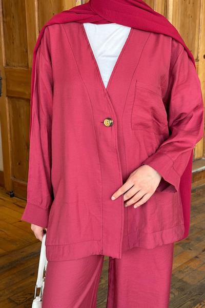 CEKETLİ TAKIM 9-51815 - BORDO