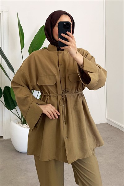 Cepli Bagcıklı Takım - Olive