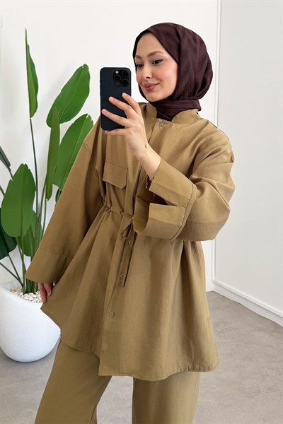 Cepli Bagcıklı Takım - Olive