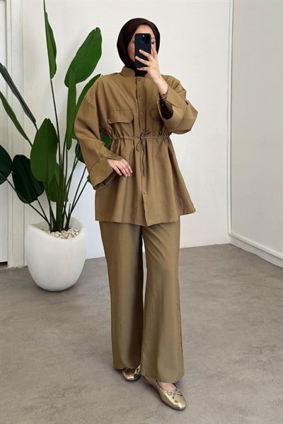 Cepli Bagcıklı Takım - Olive