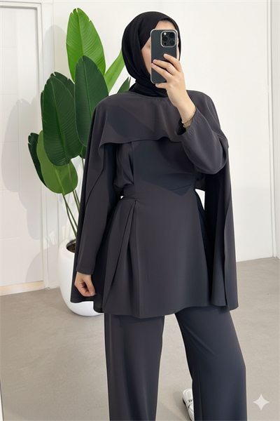 Çıkma Pelerin Takım - Antrast