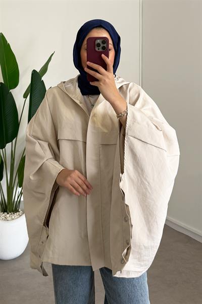 Çıtçıtlı Panço - Bej