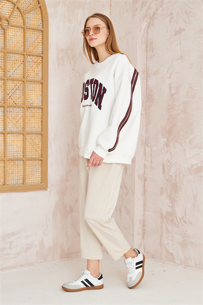 Dar Paça Pantolon - Bej