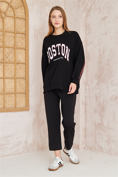 Dar Paça Pantolon - Siyah