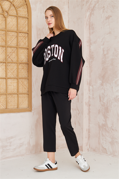 Dar Paça Pantolon - Siyah