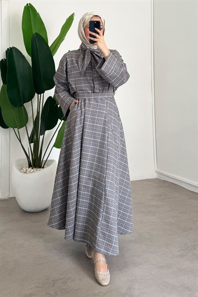 Ekose Etekli Takım - Grı