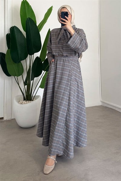 Ekose Etekli Takım - Grı