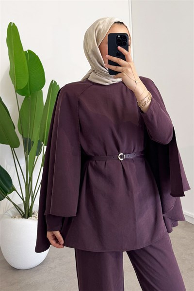 Eloise Pelerin Takım - Bordo