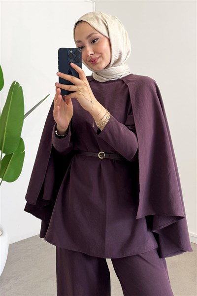 Eloise Pelerin Takım - Bordo