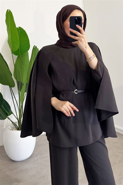 Eloise Pelerin Takım - Kahverengi