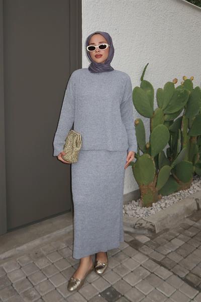 ETEKLİ TRİKO TAKIM 31-1510 - GRI