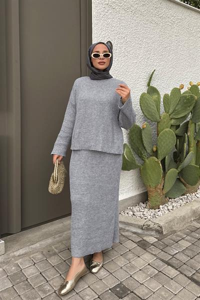 ETEKLİ TRİKO TAKIM 31-1510 - GRI