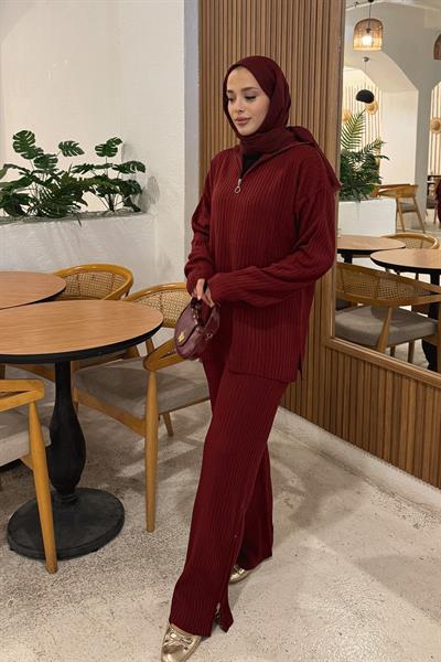 FERMUARLI TRIKO TAKIM 9-2896 - BORDO