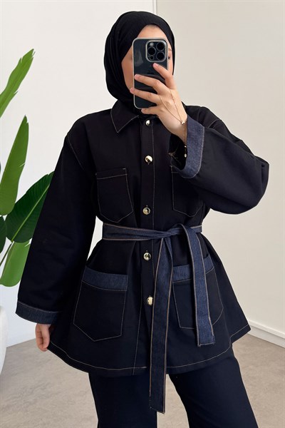 Garnili Gabardin Takım - Lacivert